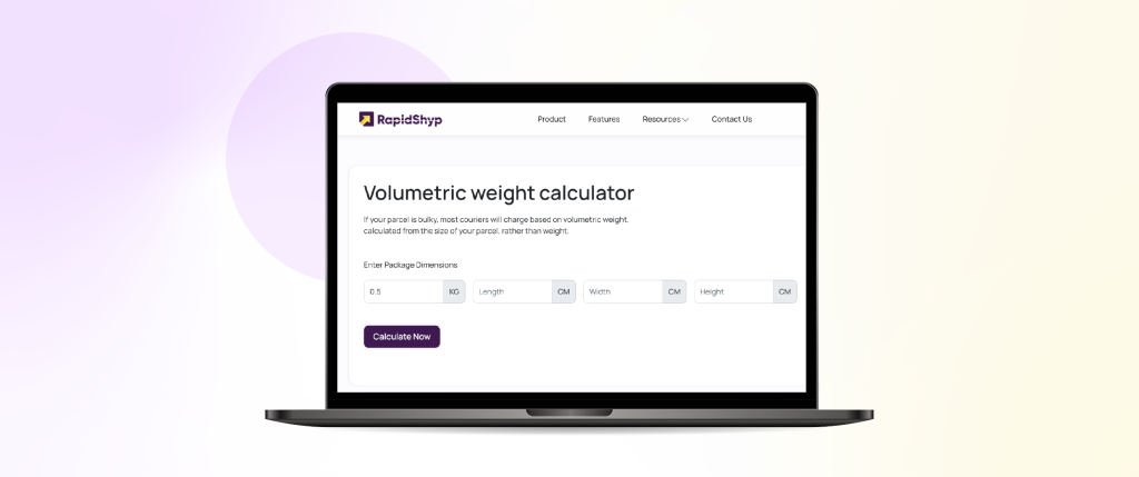 Volumetric Weight Calculator